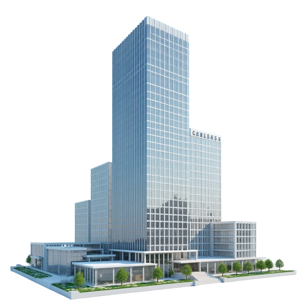 Modern Skyscraper Complex